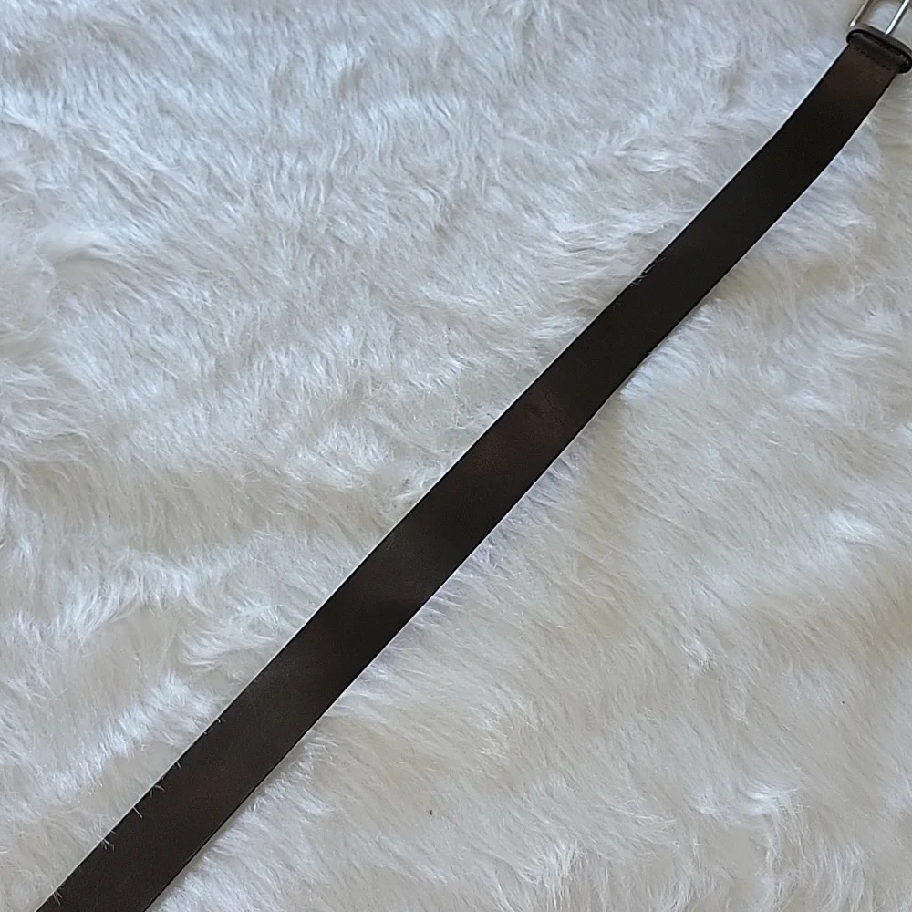 OLD NAVY Boy's Brown Silver Tone Hardware School Uniform Classic Preppy‎ Belt L